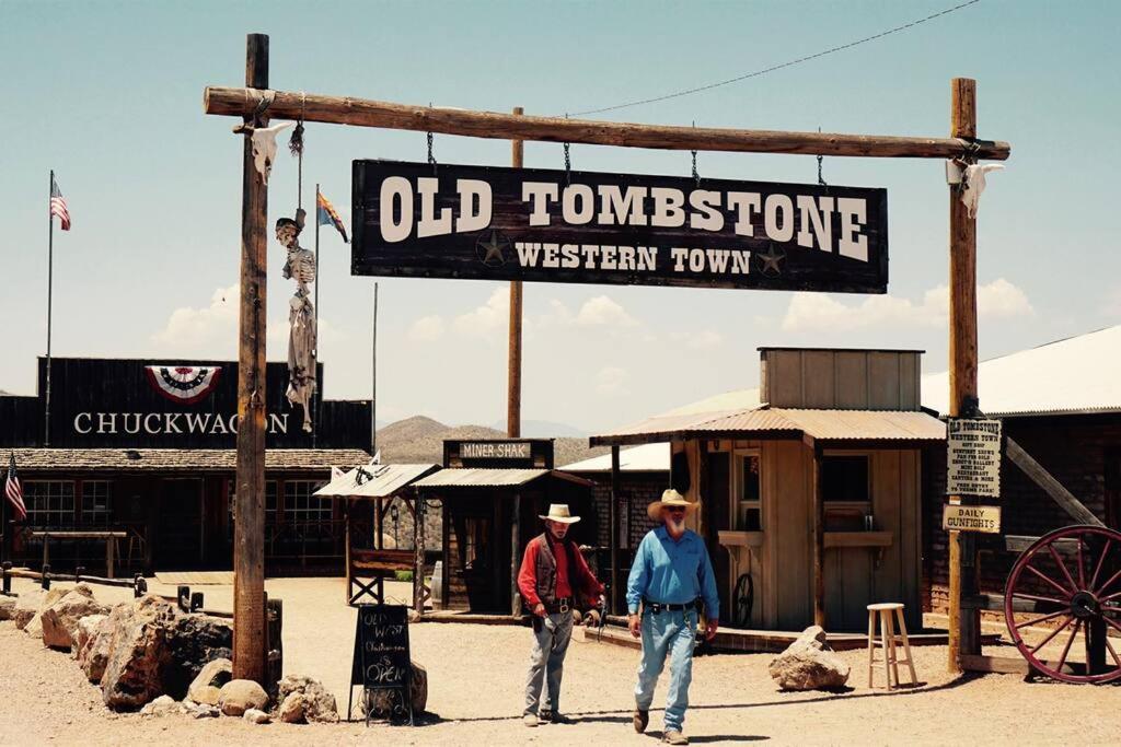 Silver Spur Homestead Luxury Glamping - The Cowboy تومبستون المظهر الخارجي الصورة