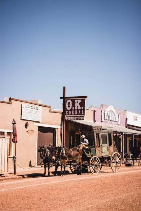 Silver Spur Homestead Luxury Glamping - The Cowboy تومبستون المظهر الخارجي الصورة